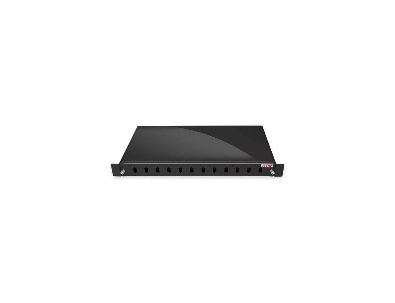 1U 19’’ 12 Port E2000 SX Sliding (Without Rail) Rack Type Patchpanel