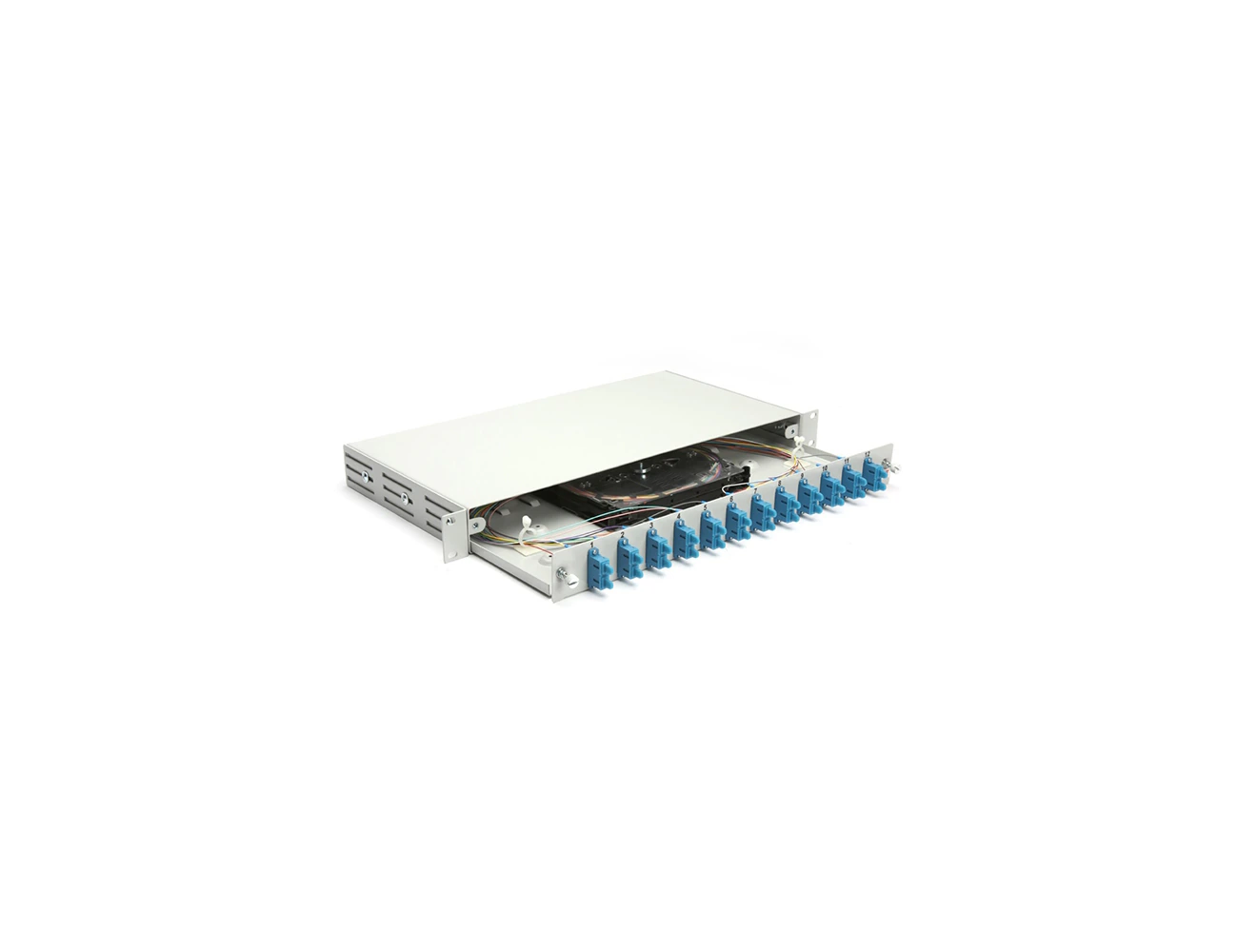 1U 19' 24 Port SC/PC SM Duplex Sliding (Without Rail) Rack Type Patchpanel (Full)