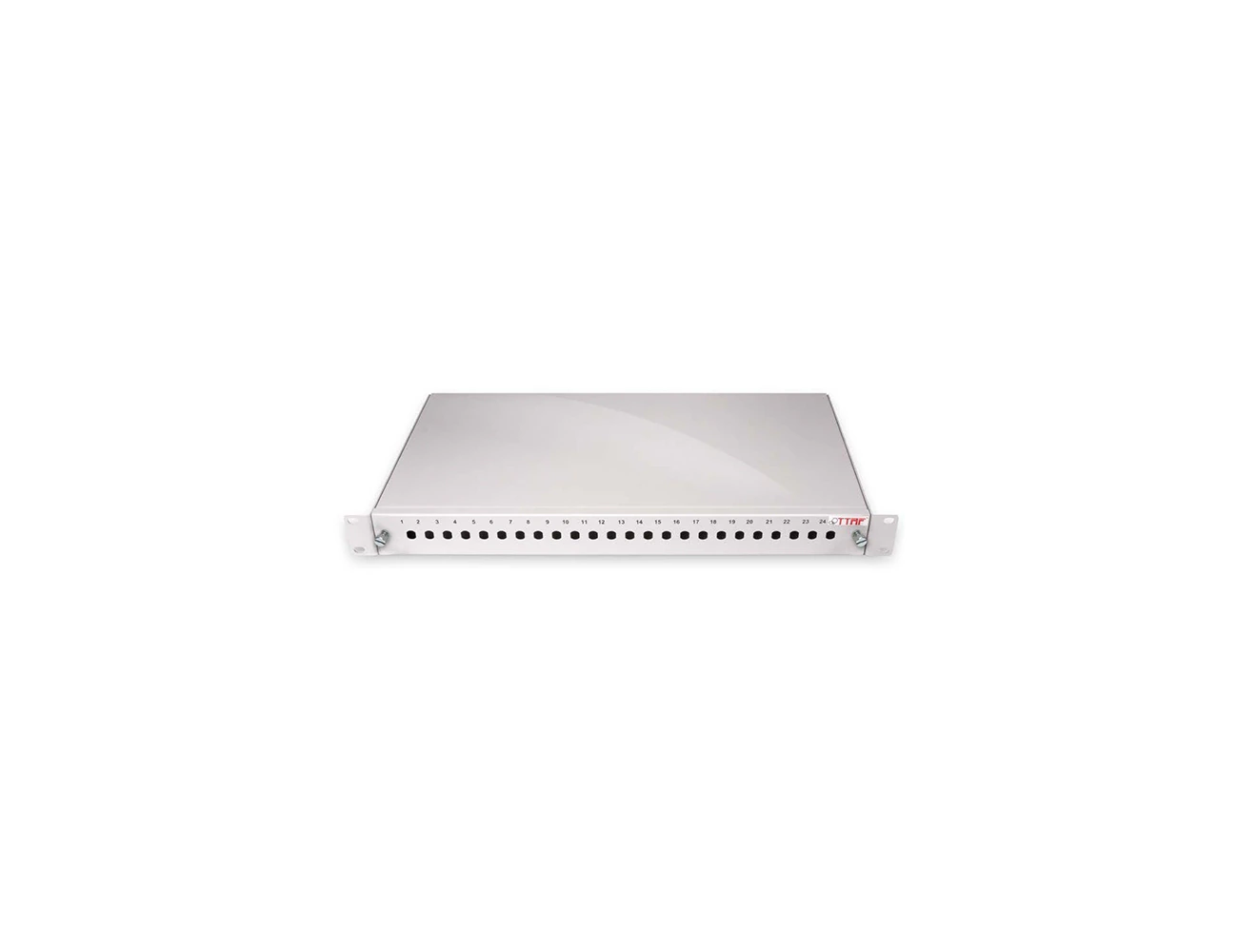 1U 19' 0-24 Port FC(d) Simplex Sliding (Without Rail) Rack Type Patchpanel