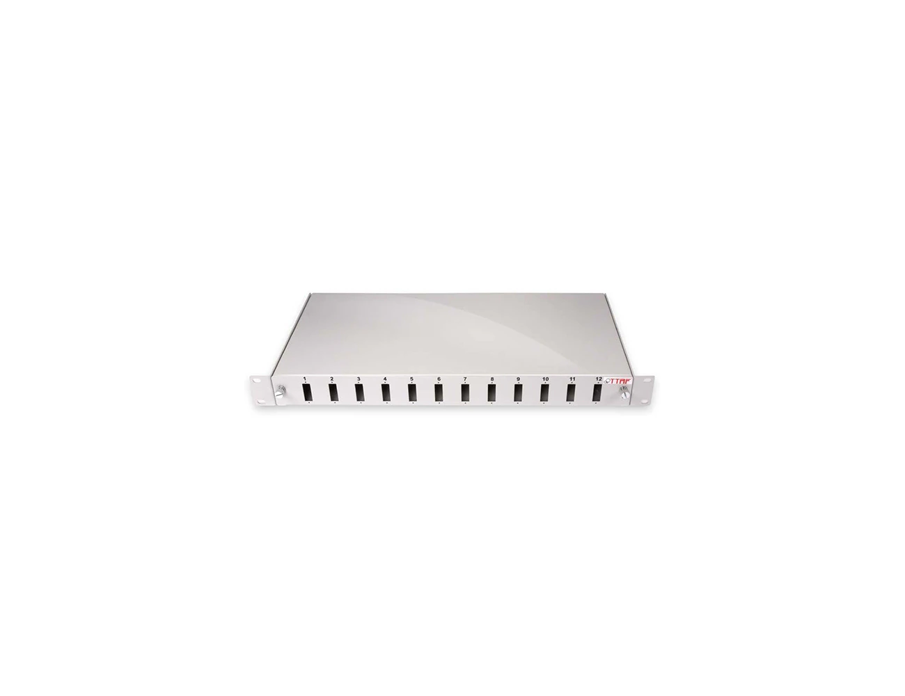 1U 19' 0-24 Port LC Quad Sliding (Without Rail) Rack Type Patchpanel