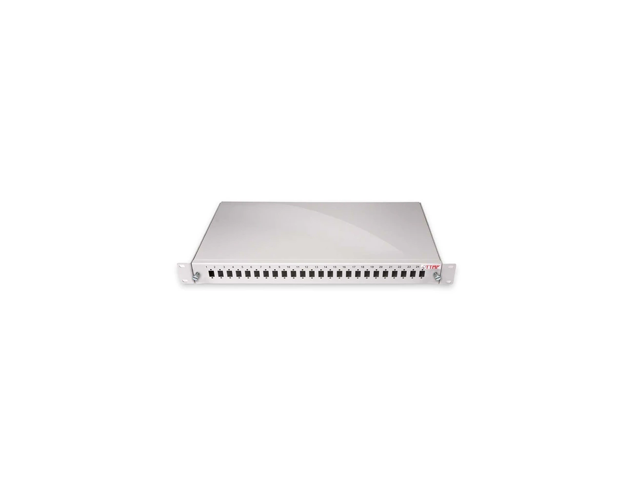 1U 19' 0-24 Port E2000 Simplex Sliding (Without Rail) Rack Type Patchpanel