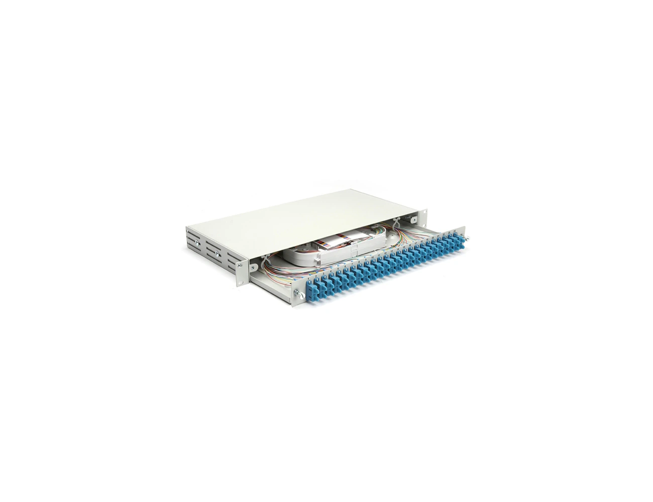 1U 19' 48 Port SC/PC SM Duplex Sliding (Without Rail) Rack Type Patchpanel (Full)