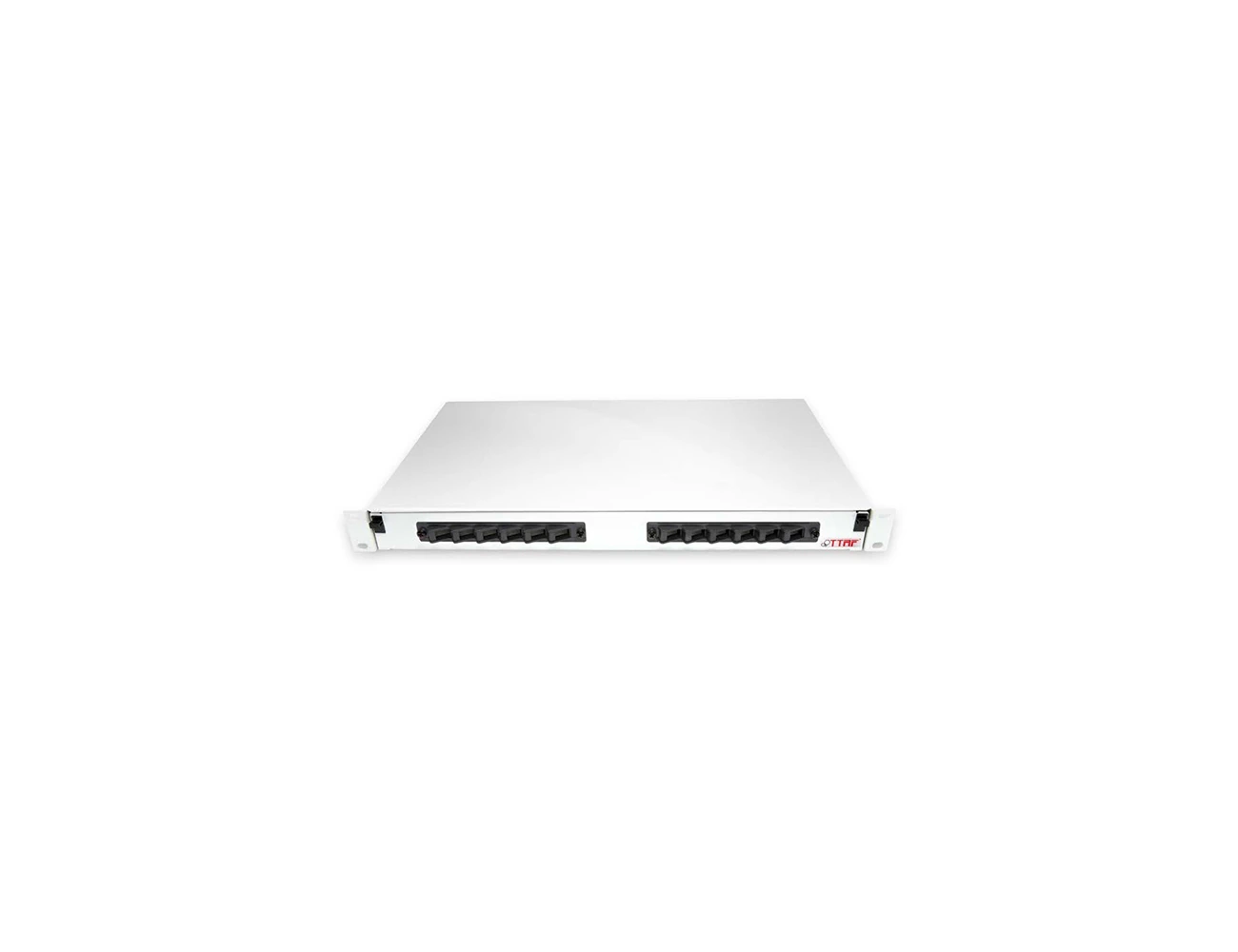 1U 19’’ 12 Port SC SX Sliding (With Rail&P.M) Rack Type Patchpanel