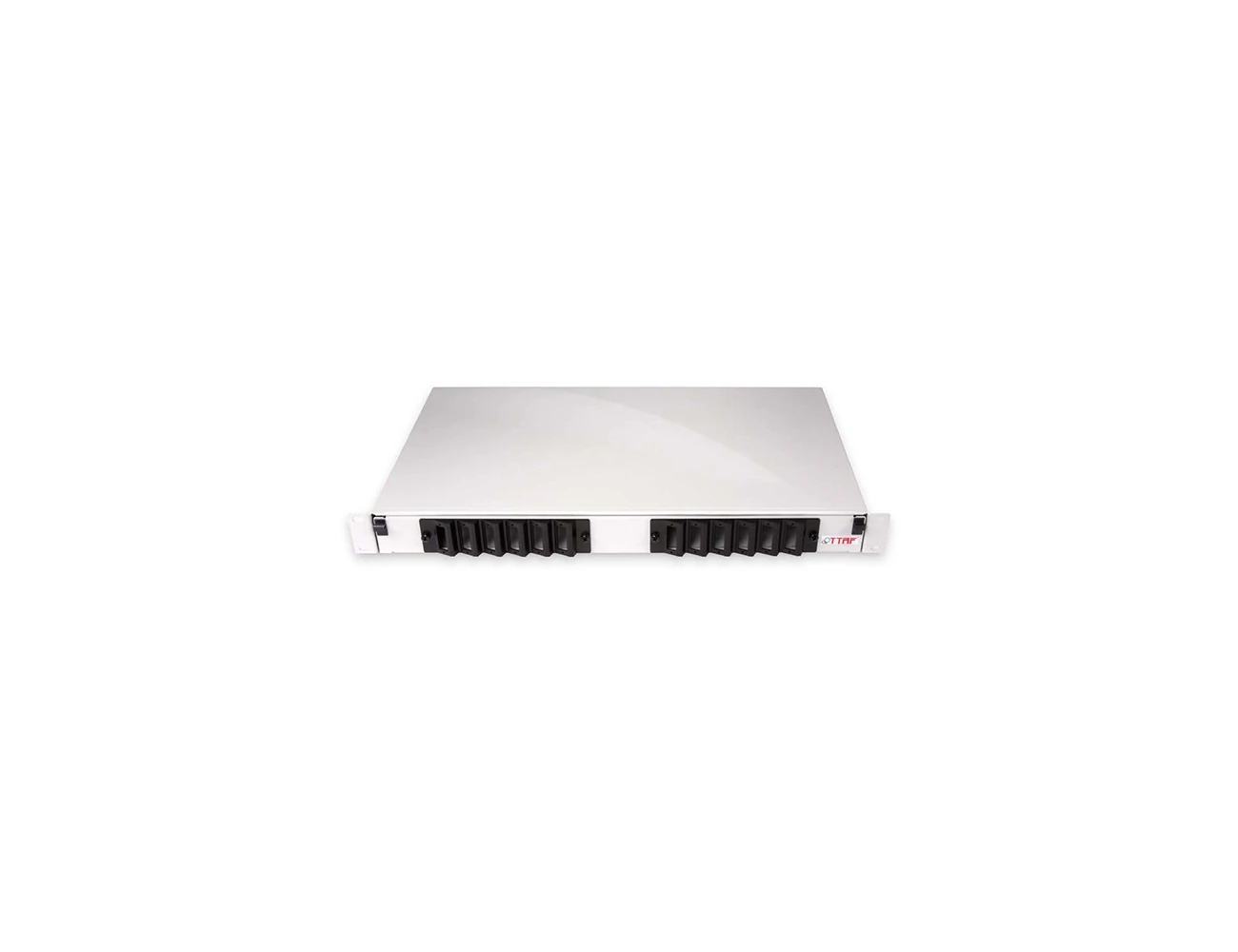 1U 19’’ 12 Port SC DX Sliding (With Rail&P.M) Rack Type Patchpanel