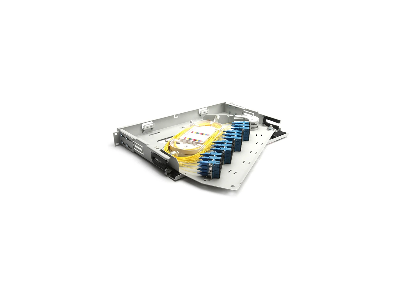 1U 19' 48 Port SC/PC SM Simplex Swing Rack Type Patchpanel (Full)