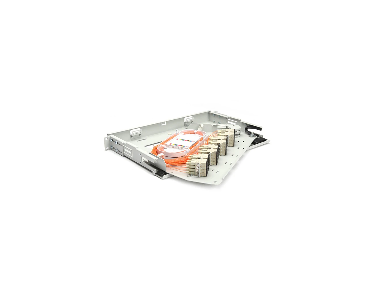 1U 19' 64 Port SC/PC MM Duplex Swing Rack Type Patchpanel (Full)
