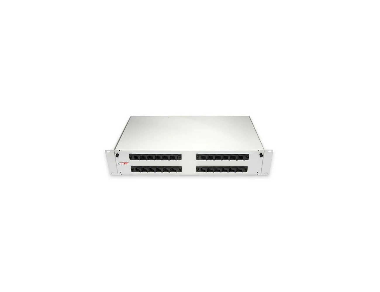 2U 19' 24 Port SC Simplex Sliding (Without Rail&P.M) Rack Type Patchpanel