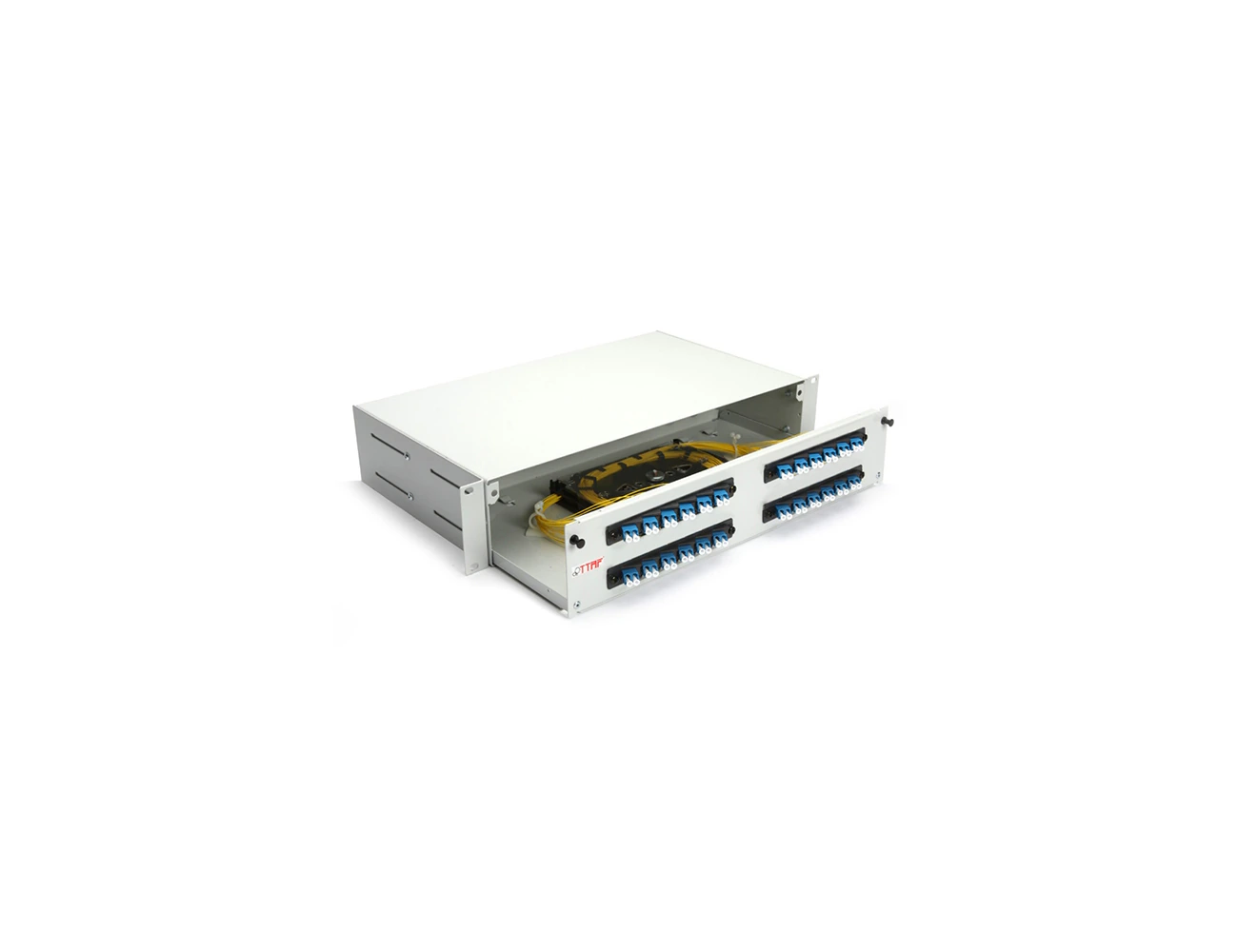 2U 19' 48 Port LC/PC SM Duplex Sliding (Without Rail&P.M) Rack Type Patchpanel (Full)