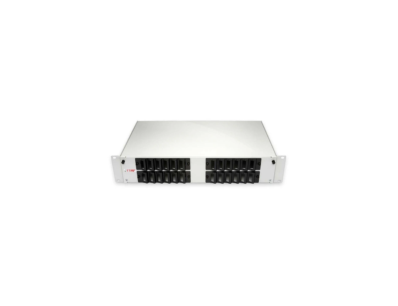 2U 19' 96 Port LC Quad Sliding (Without Rail&P.M) Rack Type Patchpanel