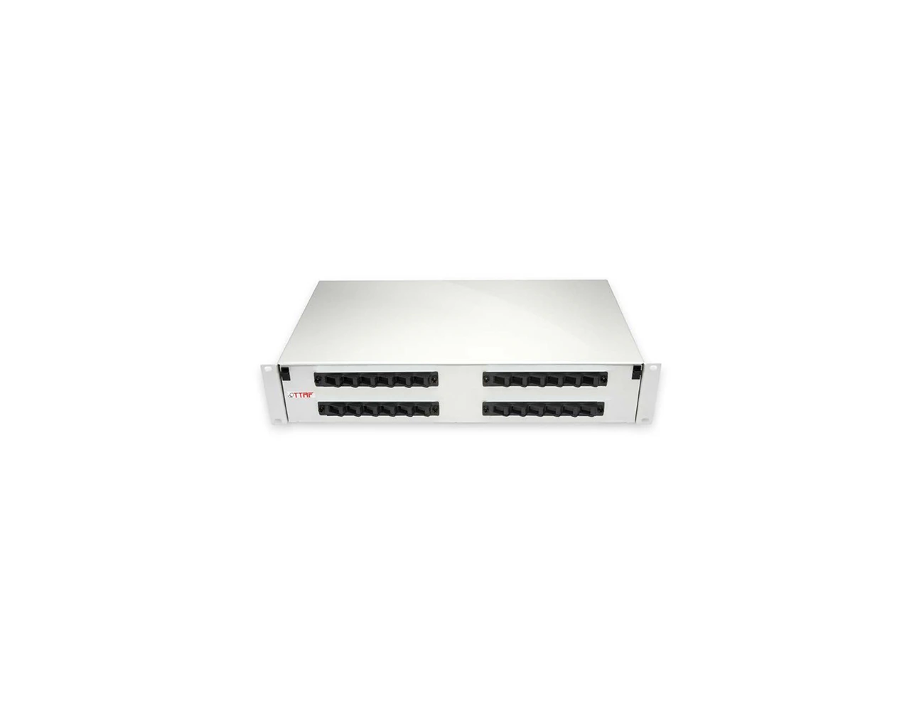 2U 19' 24 Port SC Simplex Sliding (With Rail&P.M) Rack Type Patchpanel