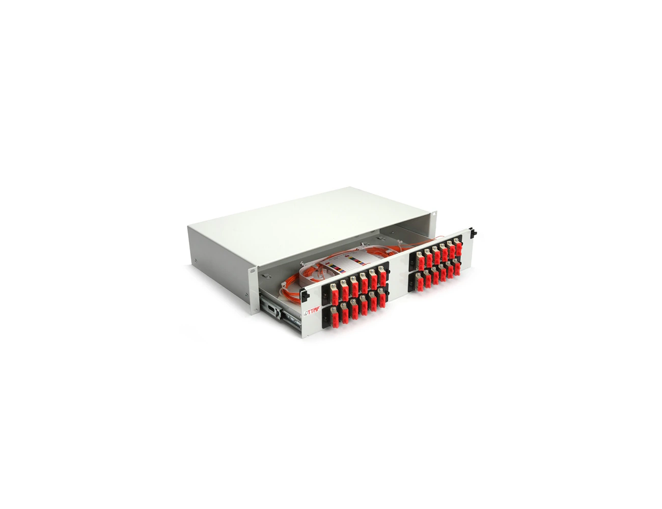 2U 19’’ 48 Port SC/PC MM DX Sliding (With Rail&P.M) Rack Type Patchpanel (Full)