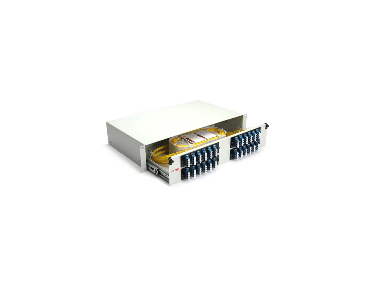 2U 19’’ 96 Port LC/PC SM QX Sliding (With Rail&P.M) Rack Type Patchpanel (Full)