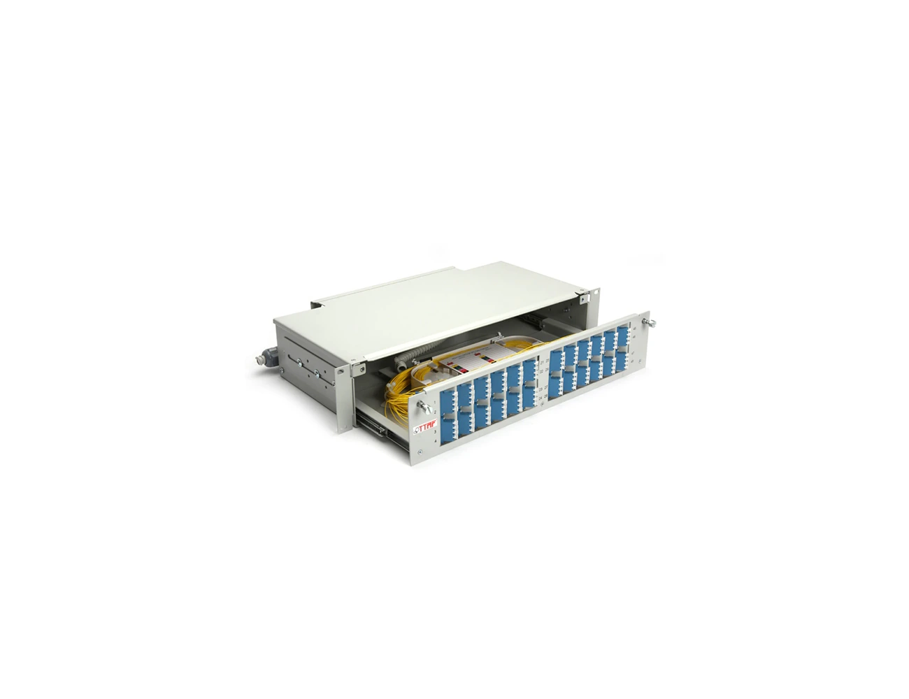 2U 19’’ 96 Port LC/PC SM QX Sliding (With Rail&M.M) Rack Type Patchpanel (Full)