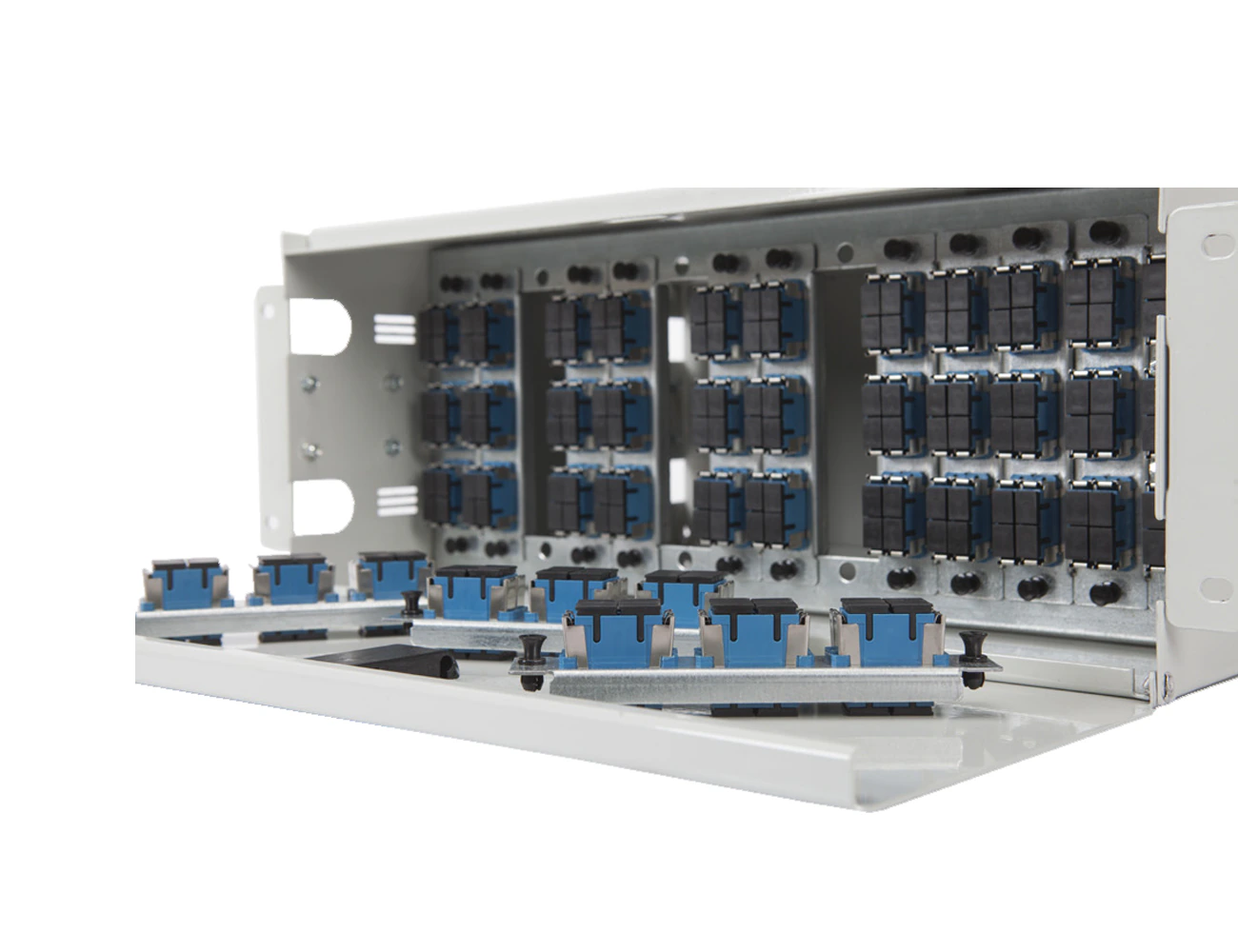 4U 19’’ 168 Port SC DX Rack Type Patchpanel (Full)