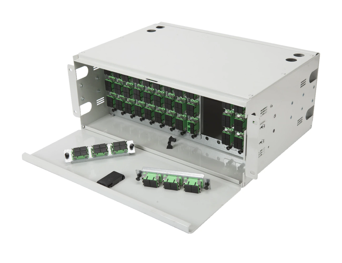4U 19’’ 168 Port SC/APC DX Rack Type Patchpanel (Full)