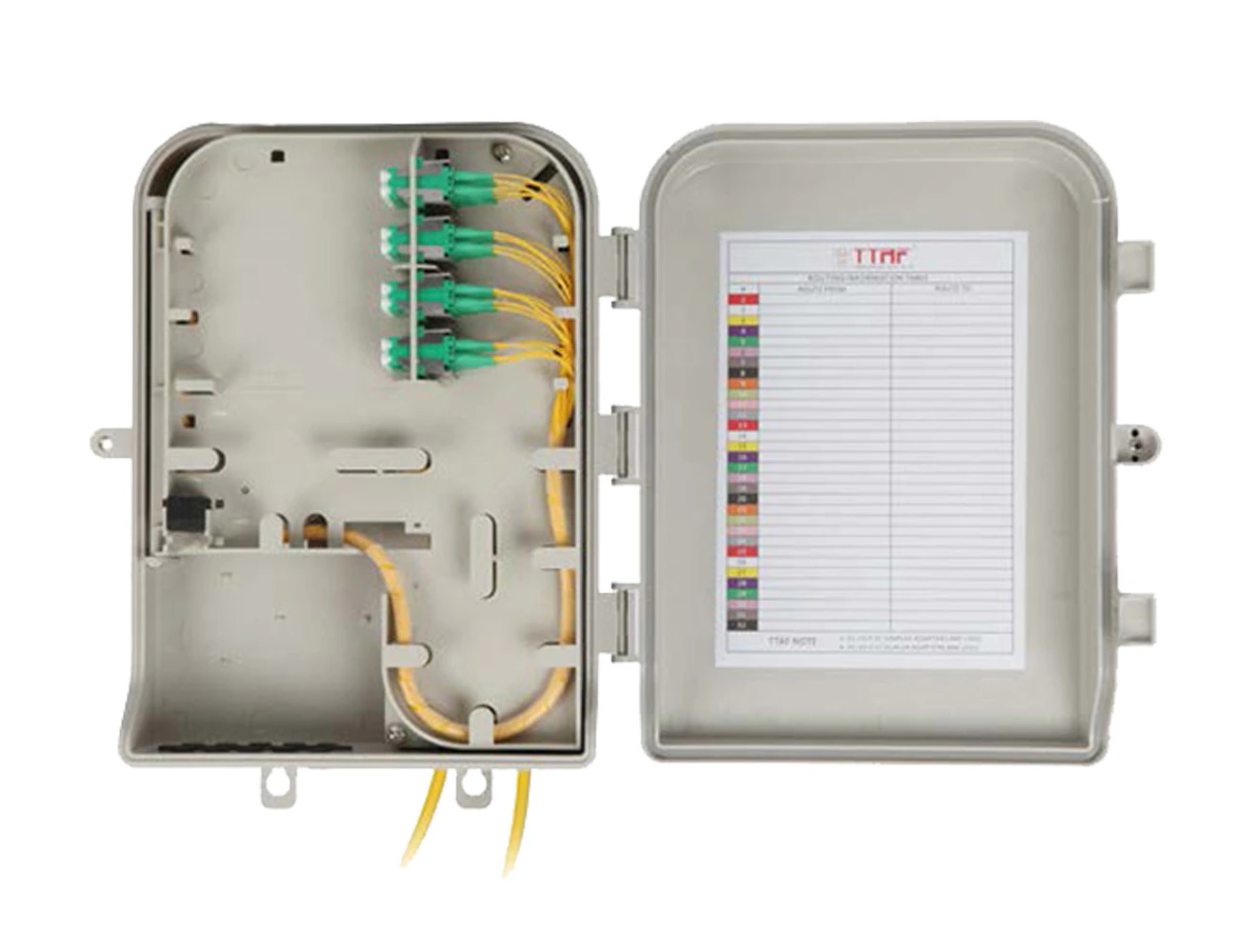 32 Port LC/APC SM DX Optic Distribution Box (Full)