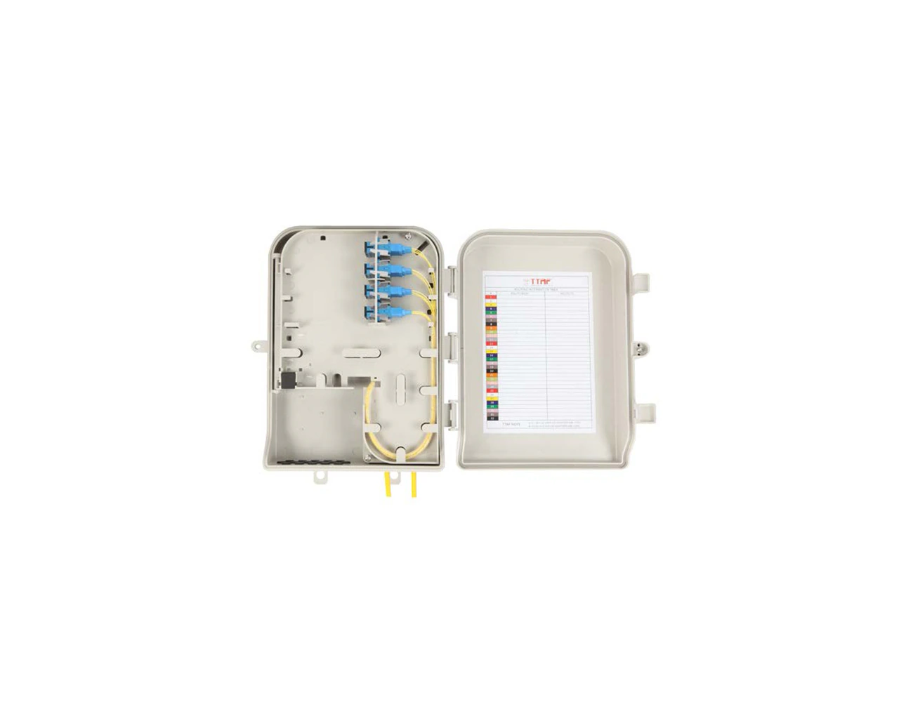 16 Port SC/PC SM SX Optic Distribution Box (Full)