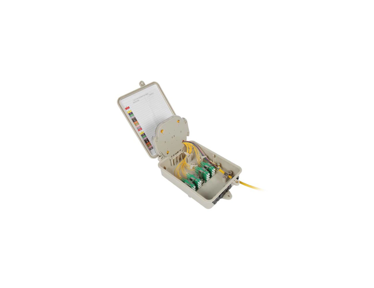 24 Port LC/APC SM DX Optic Distribution Box (Full)