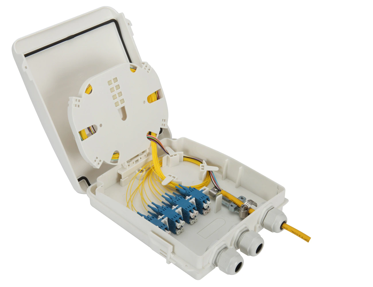 16 Port LC/PC SM Duplex Optic Dıstrıbution Box (Full)