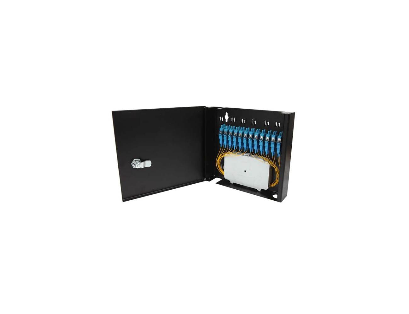 24 Port SC/PC SM DX Wallmount Metalic Termination Box (Full)
