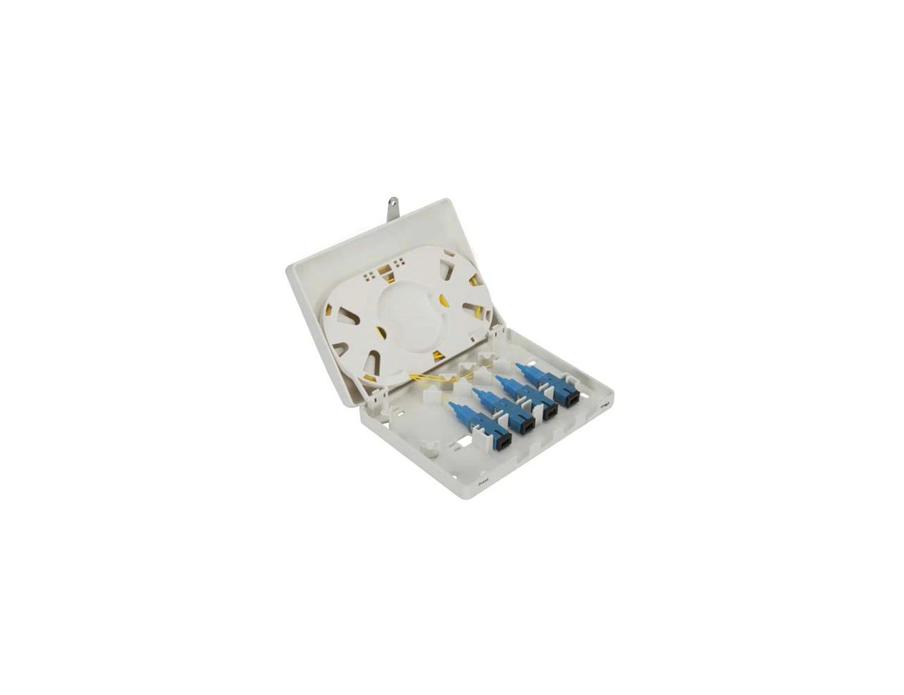4 Port SC/PC SM Simplex Optic Dıstrıbution Box (Full)