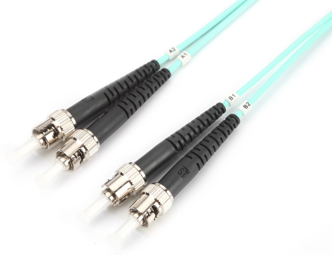 ST/PC-ST/PC OM3 MM DX L:X FO PATCHCORD
