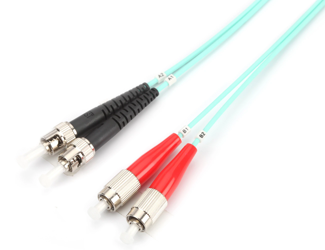 ST/PC-FC/PC OM3 MM DX L:X FO PATCHCORD