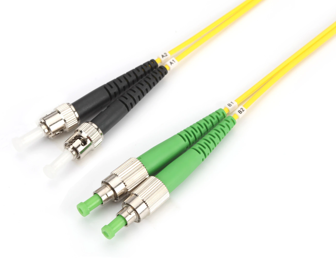 ST/PC-FC/APC 9/125 SM DX L:X FO PATCHCORD