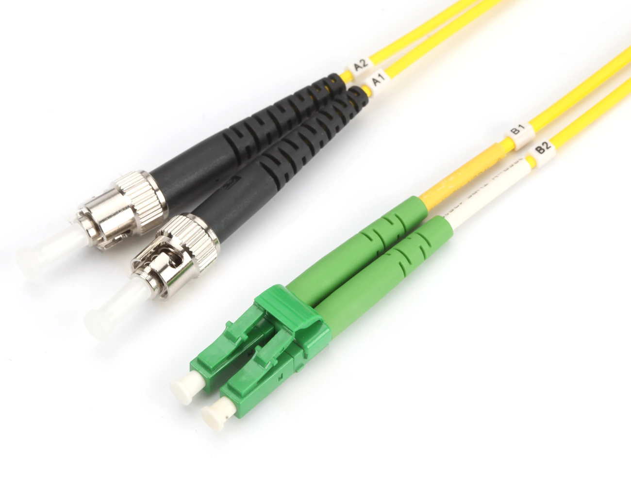 ST/PC-LC/APC 9/125 SM DX L:X FO PATCHCORD