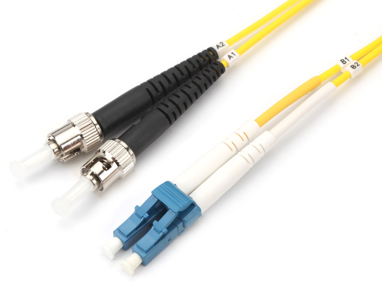 ST/PC-LC/PC 9/125 SM DX L:X FO PATCHCORD
