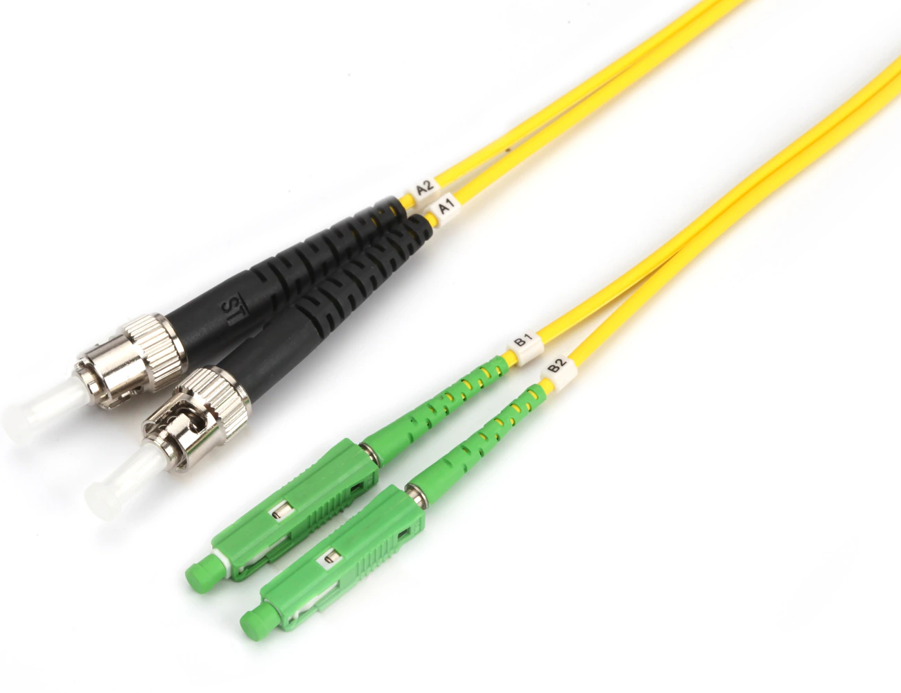ST/PC-MU/APC 9/125 SM DX L:X FO PATCHCORD