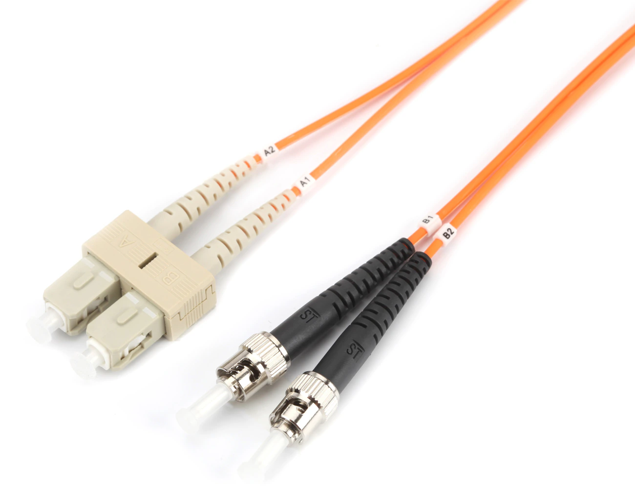 SC/PC-ST/PC 62.5/125 MM DX L:X FO PATCHCORD