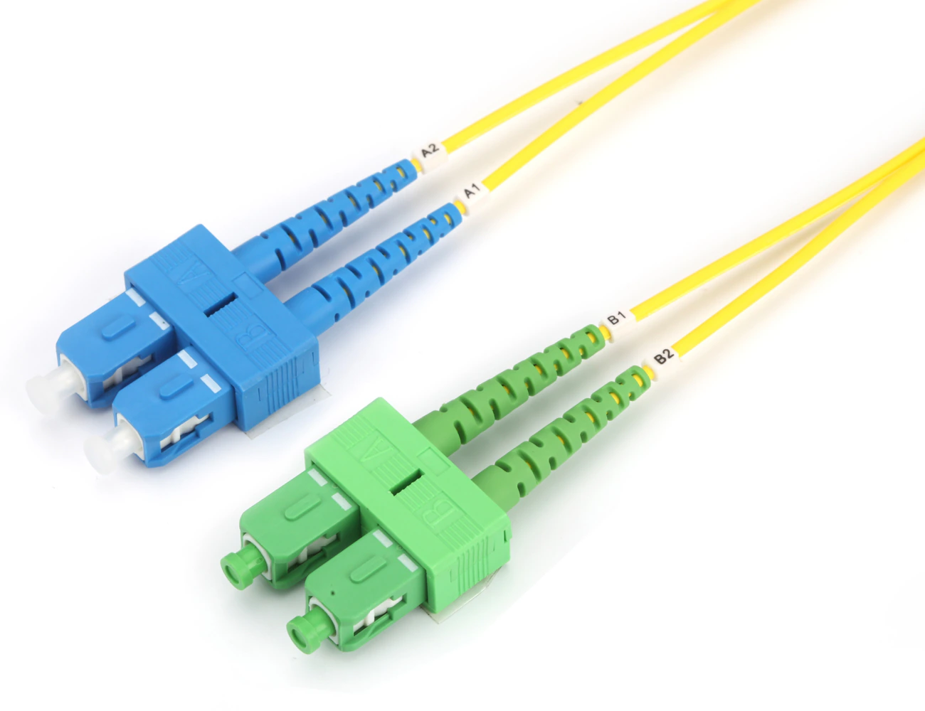SC/PC-SC/APC 9/125 SM DX L:X FO PATCHCORD