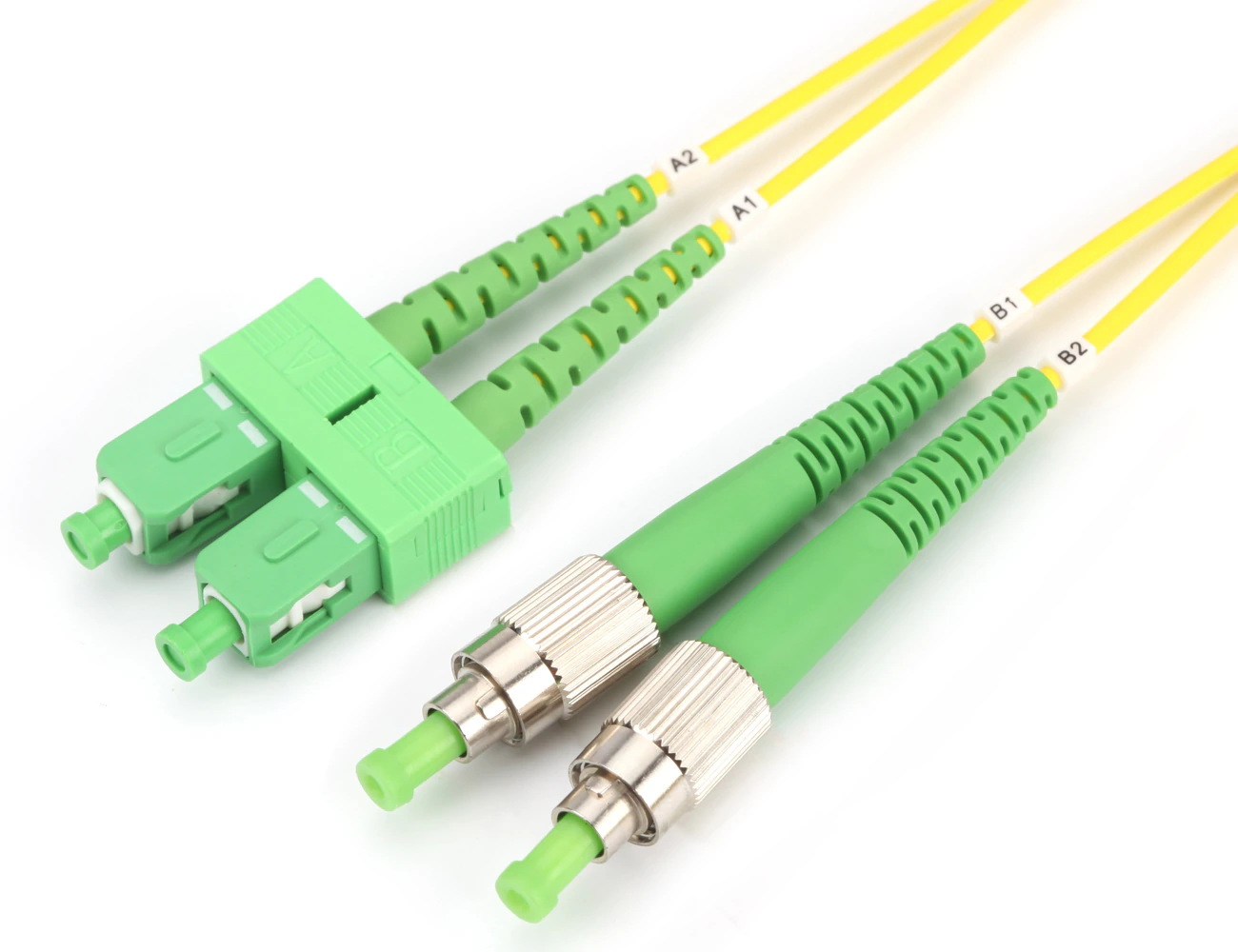 SC/APC-FC/APC 9/125 SM DX L:X FO PATCHCORD