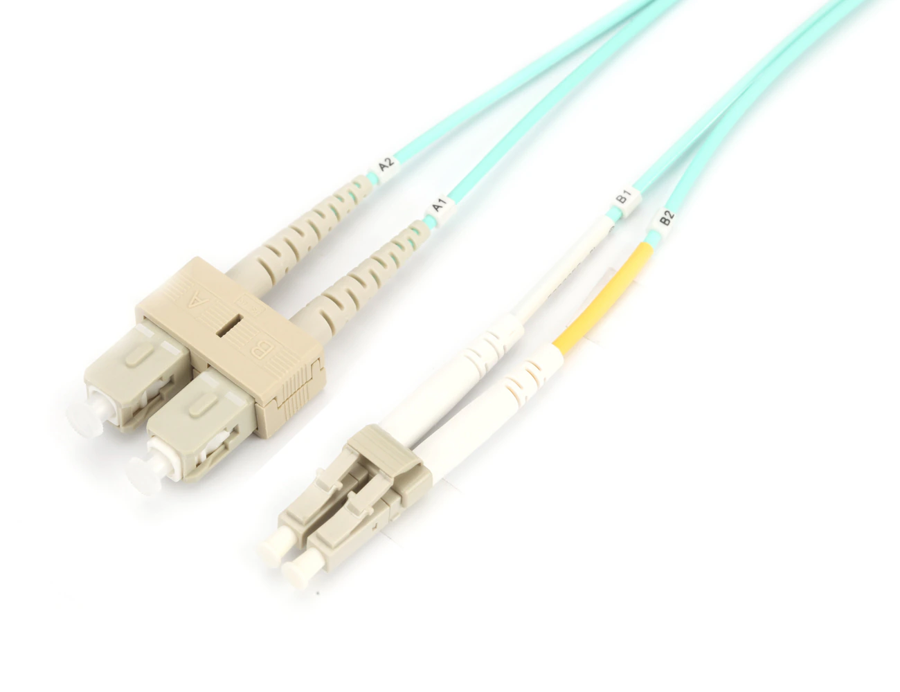 SC/PC-LC/PC OM3 MM DX L:X FO PATCHCORD