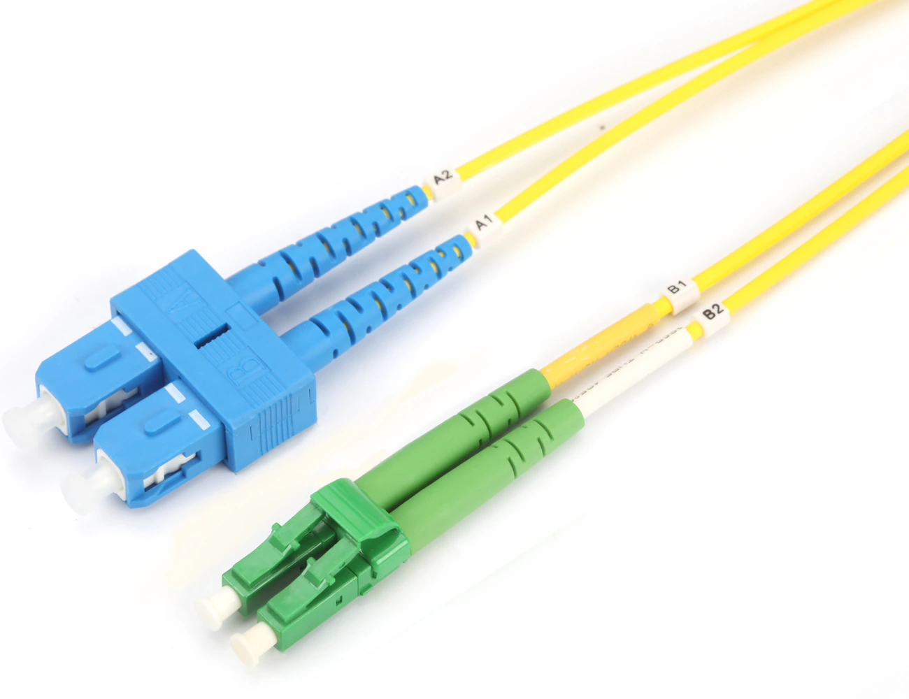 SC/PC-LC/APC 9/125 SM DX L:X FO PATCHCORD