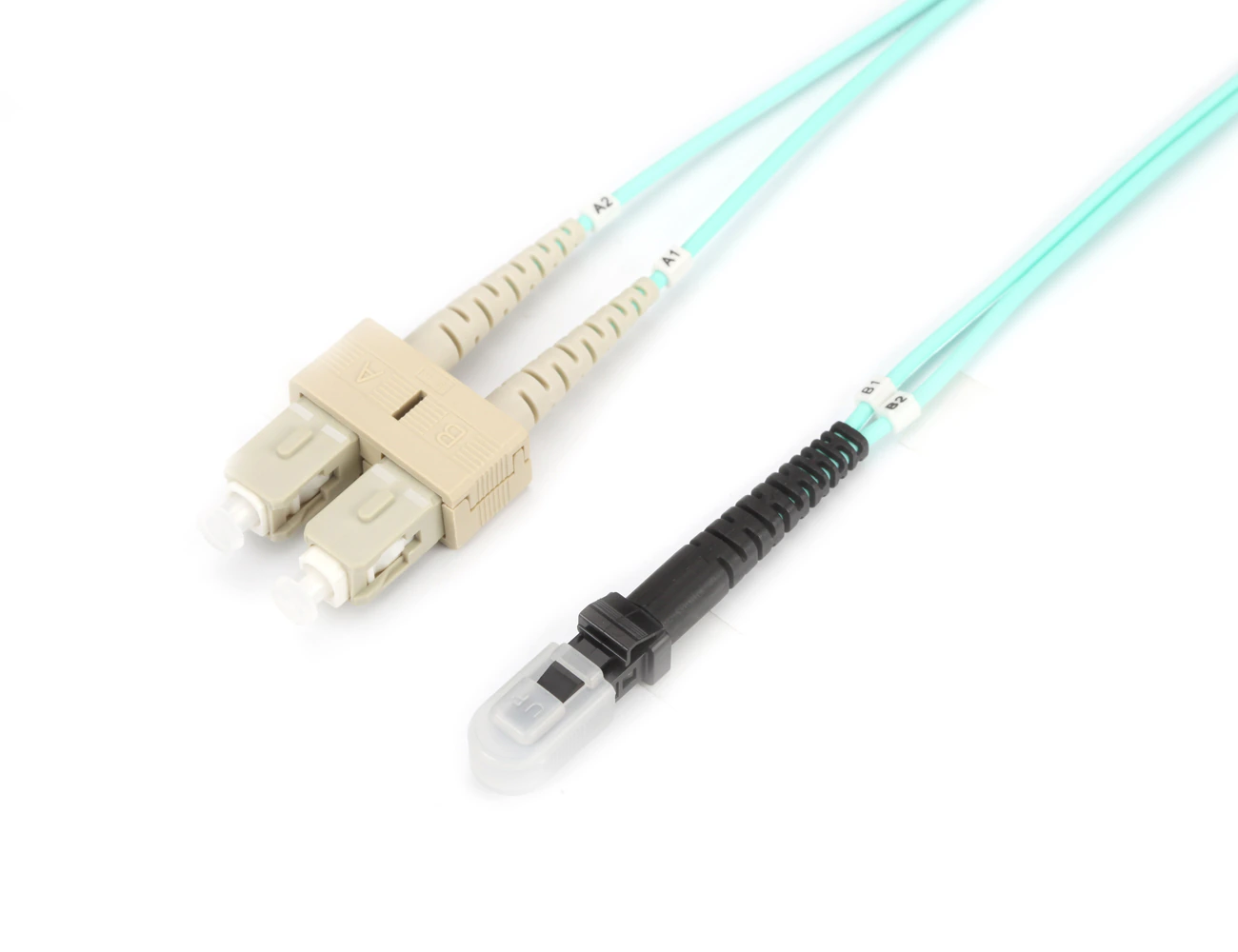 SC/PC-MTRJ/PC OM3 MM DX L:X FO PATCHCORD