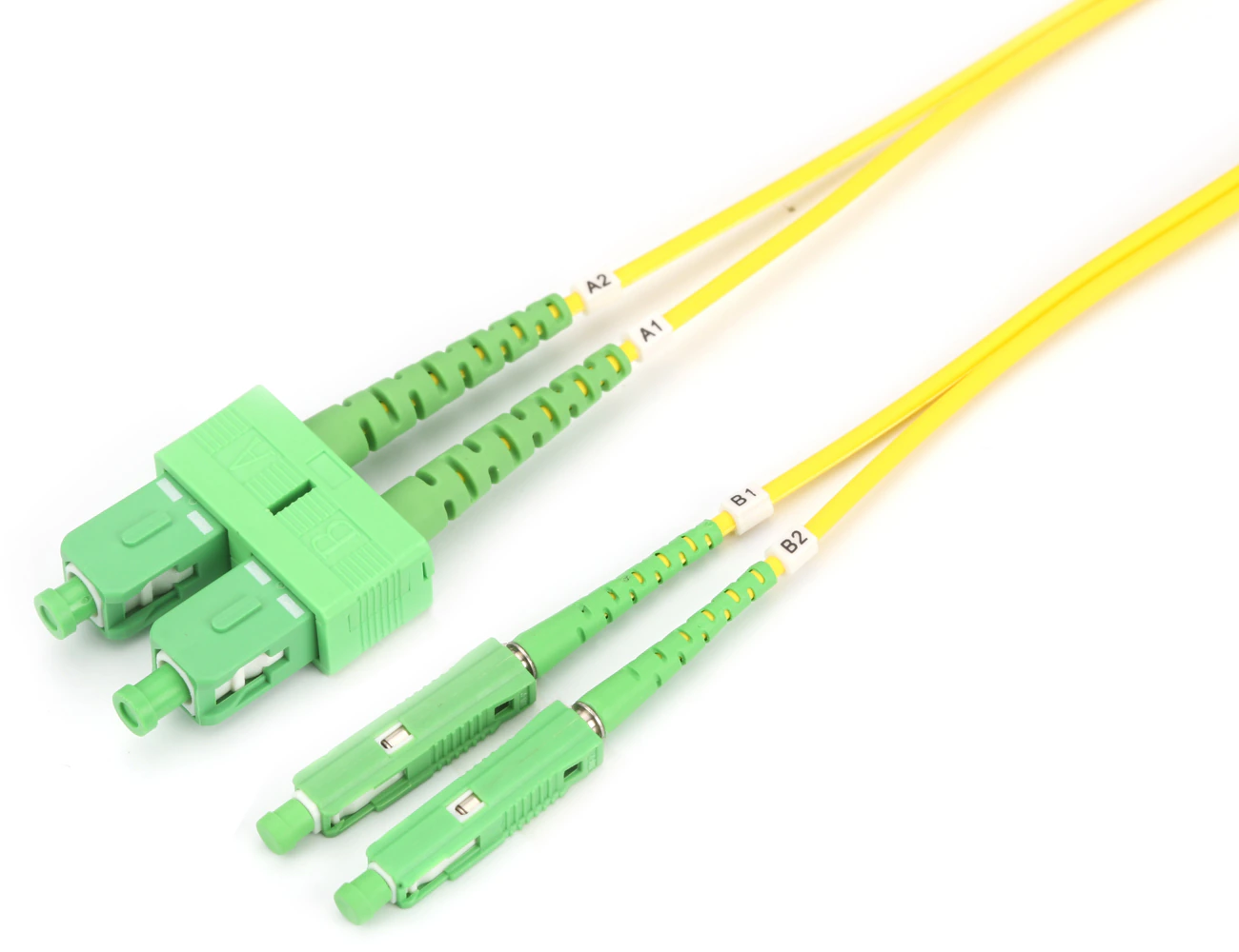 SC/APC-MU/APC 9/125 SM DX L:X FO PATCHCORD