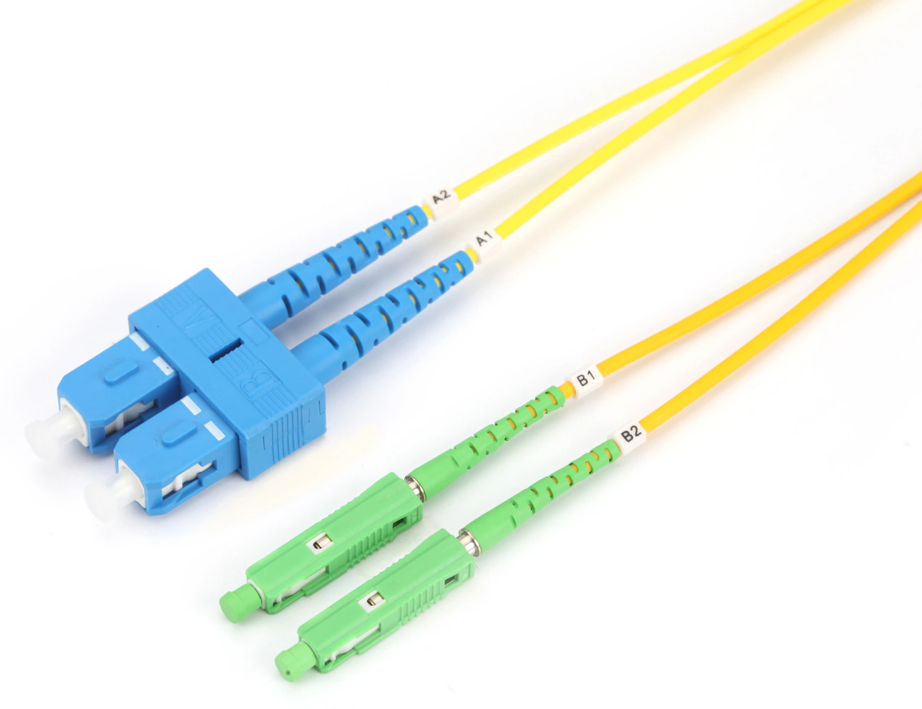 SC/PC-MU/APC 9/125 SM DX L:X FO PATCHCORD