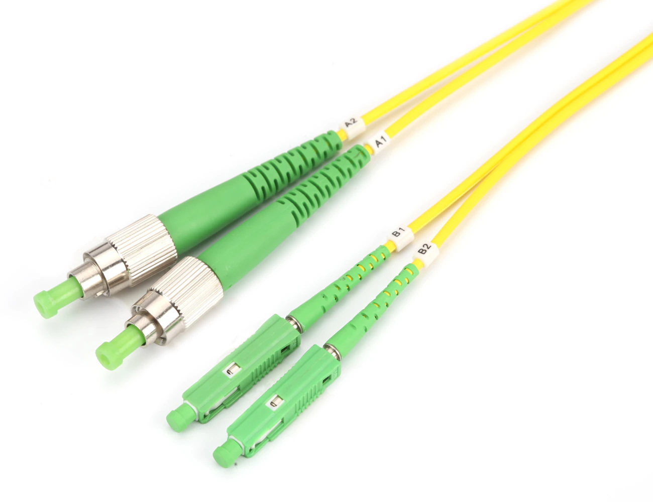 FC/APC-MU/APC 9/125 SM DX L:X FO PATCHCORD