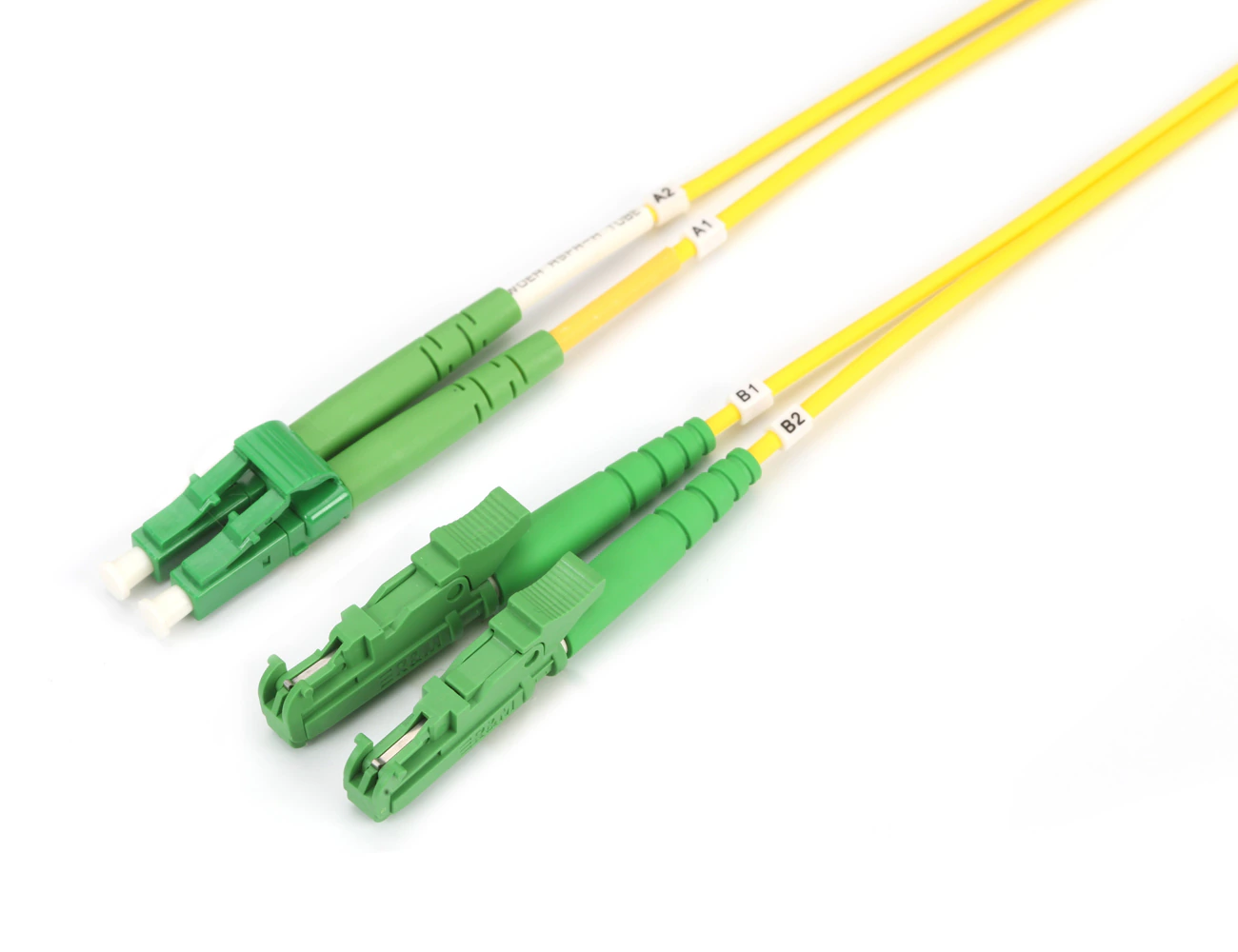 LC/APC-E2000/APC 9/125 SM DX L:X FO PATCHCORD