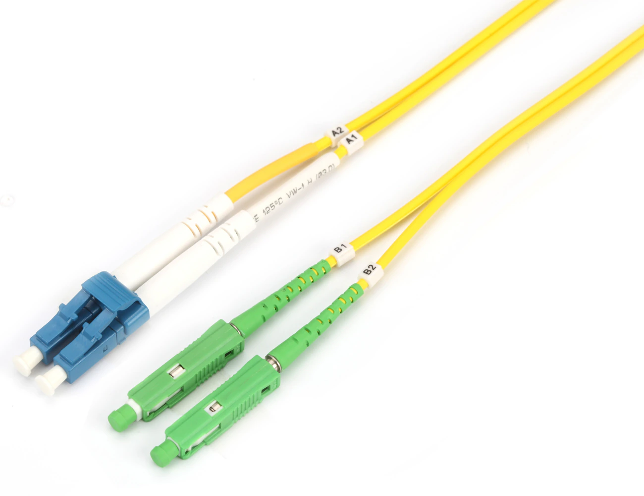 LC/PC-MU/APC 9/125 SM DX L:X FO PATCHCORD