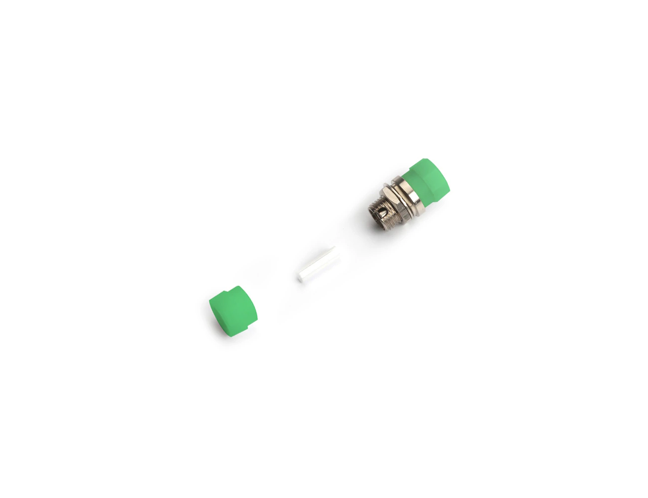 FC/APC SM SX D-HOLE METALIC ADAPTER