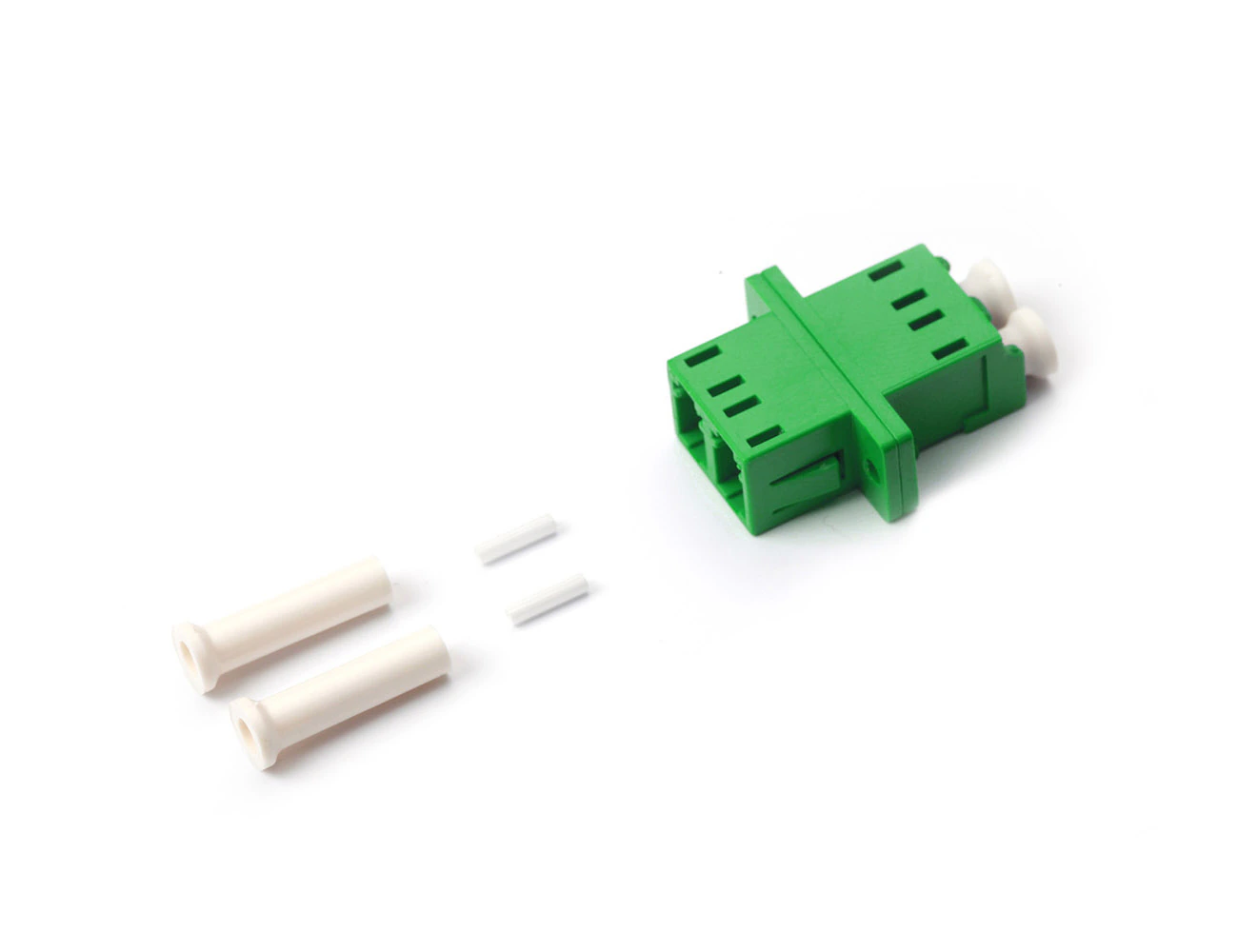LC/APC SM DX PLASTIC ADAPTER