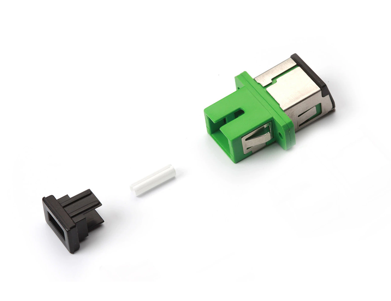 SC/APC SM SX PLASTIC SHUTTER LONG ADAPTER