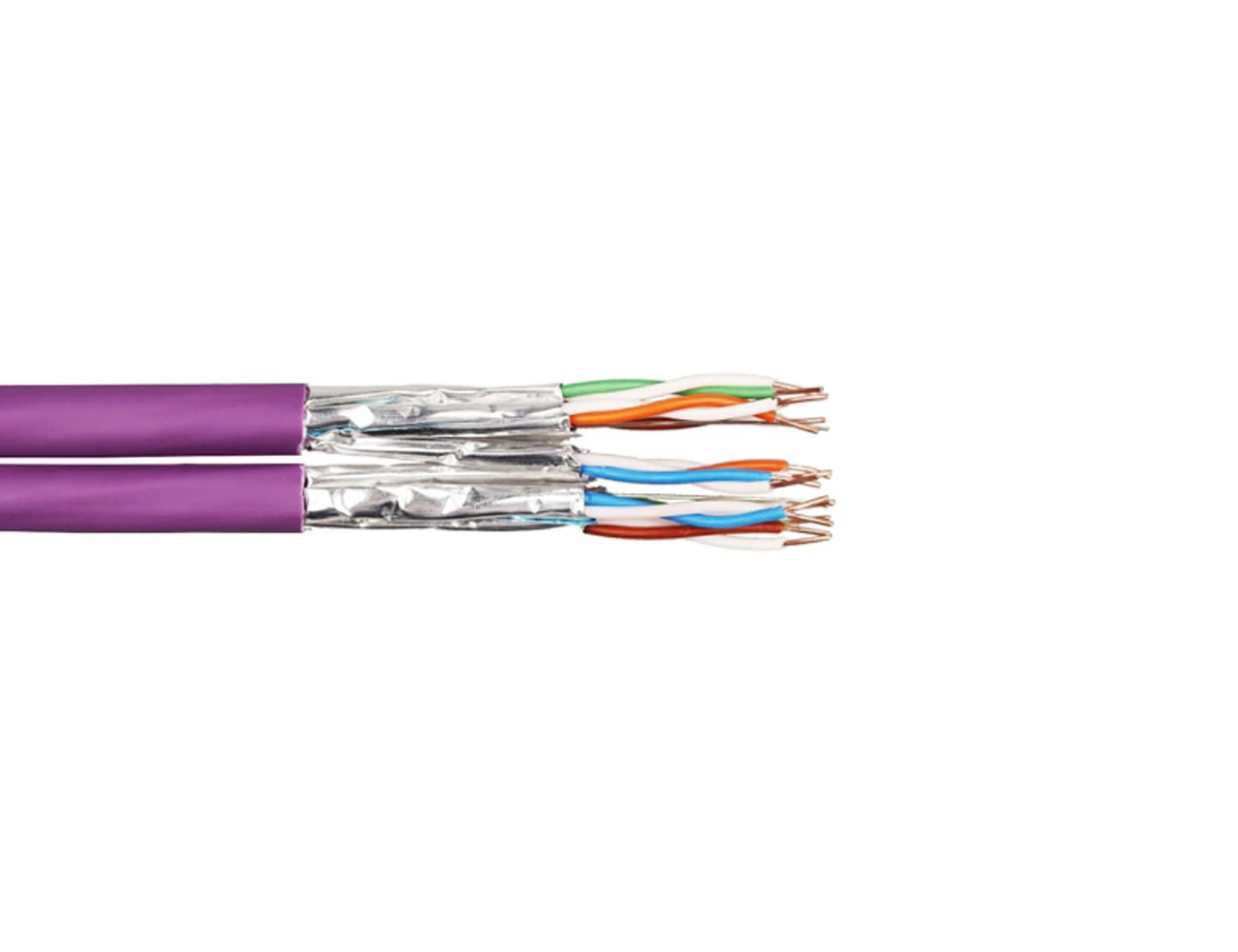 U-FTP CAT6a Dual PVC Cable
