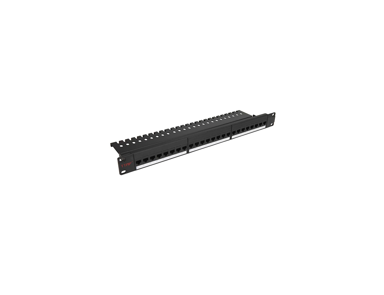 1U 24 Port UTP Cat5e Patchpanel ( In-line UTP Coupler Type )