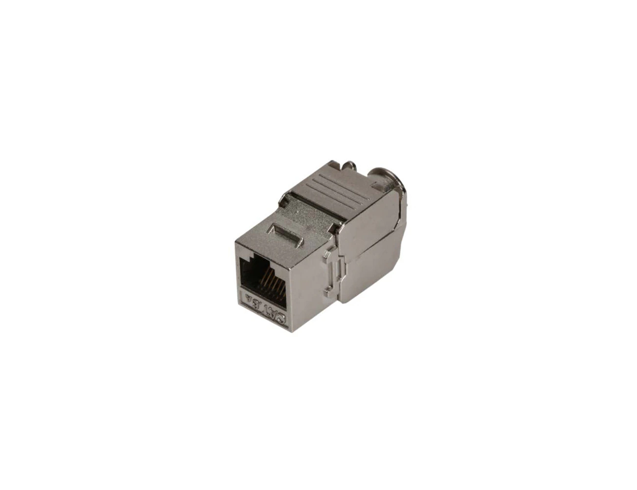 CAT6A FTP 180° COMPACT KEYSTONE JACK ( TOOLLESS )