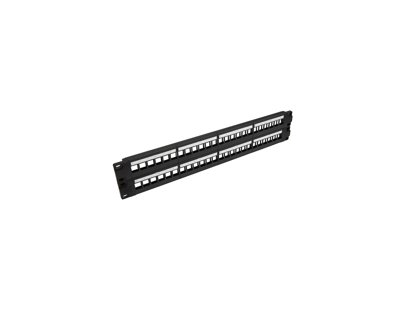 2U 48 Port UTP Cat6 Patchpanel ( Unloaded Keystone Type )