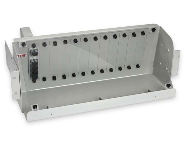 4U 1*4 PLC SC/PC Splitter Box With Organizer